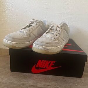 Size 10.5 - Nike Air Force 1 Retro QS Low Light Bone